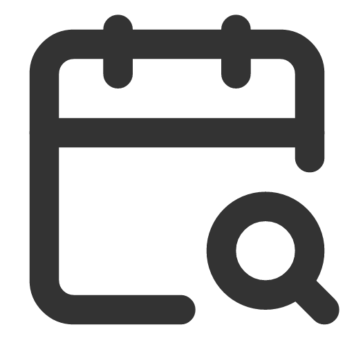 иконка calendar search, calendar, календарь, search, поиск,
