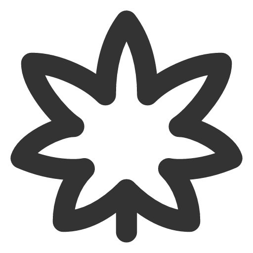 иконка cannabis,