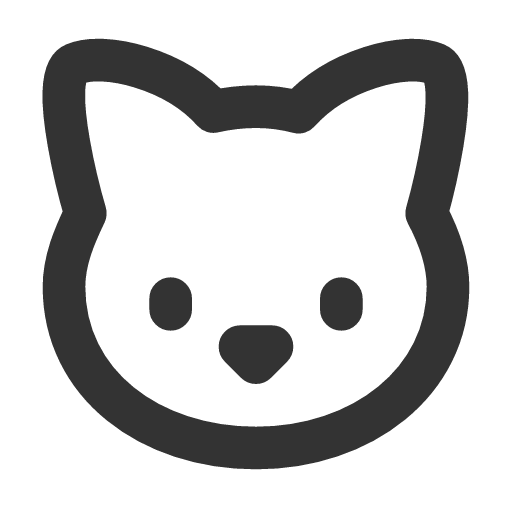 иконка cat, кот,