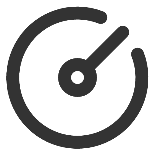 иконка circle gauge, circle, gauge, спидометр,