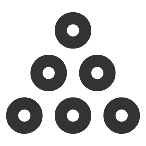 иконка circle pile, circle, pile,