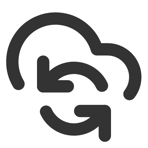 иконка cloud sync, cloud, облако, sync, синхронизация,