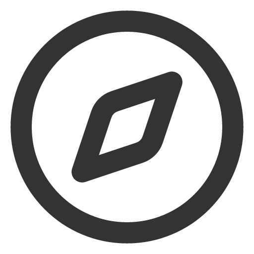 иконка compass, компас,