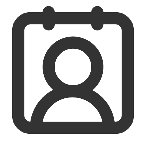 иконка contact round, contact, контакты, round,