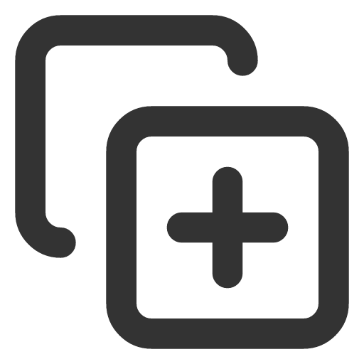 иконка copy plus, copy, копия, plus, плюс,