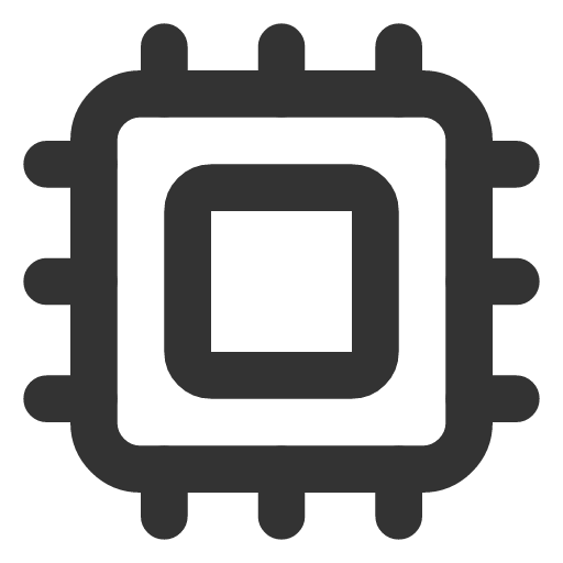 иконка cpu, чип,