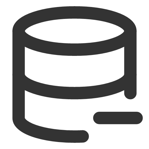 иконка database minus, database, база данных, minus, минус,