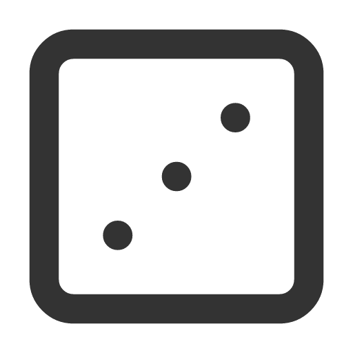 иконка dice 3, dice, игральная кость,