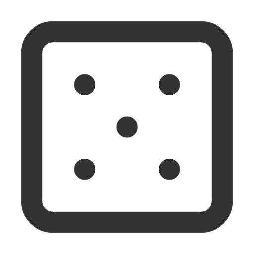 иконка dice 5, dice, игральная кость,