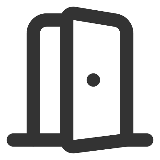 иконка door open, door, дверь, open,