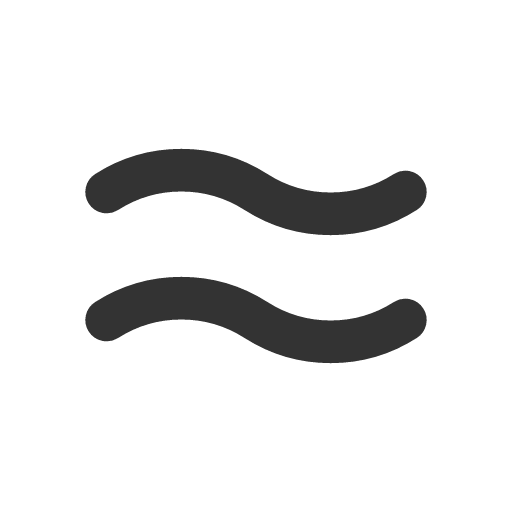 иконка equal approximately, equal, approximately,