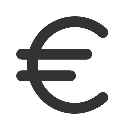 иконка euro, евро,