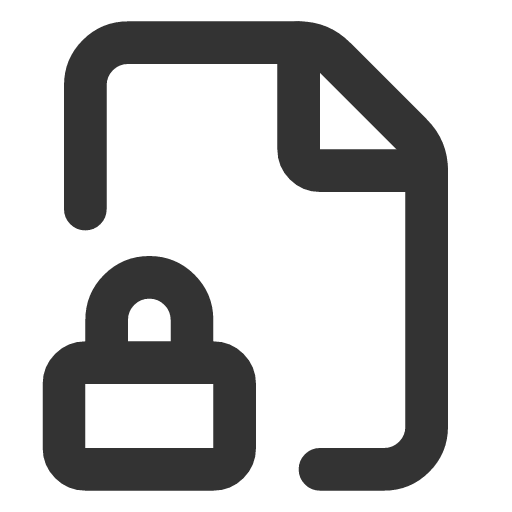 иконка file lock 2, file, файл, lock, замок,