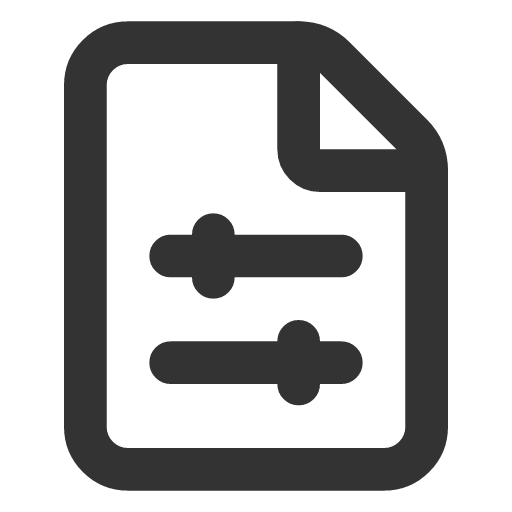 иконка file sliders, file, файл, sliders,