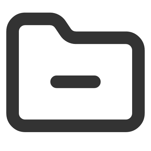 иконка folder minus, folder, папка, minus, минус,