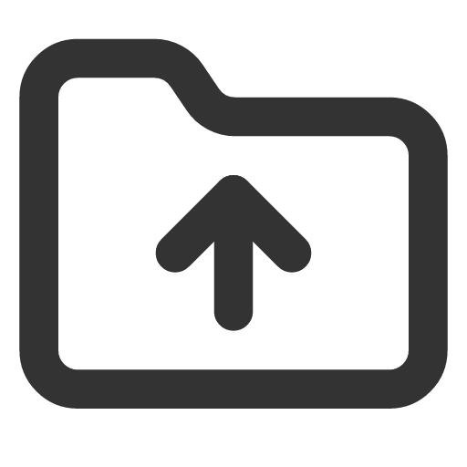 иконка folder up, folder, папка, up, стрелка вверх,