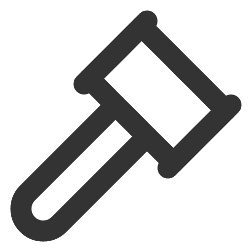 иконка gavel,