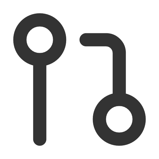 иконка git pull request, git, pull, request,