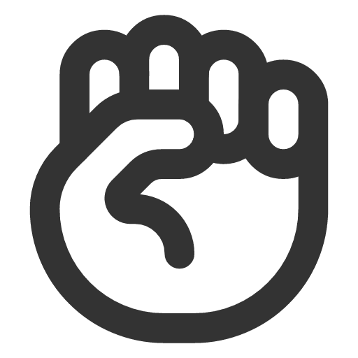 иконка hand fist, hand, рука, fist,