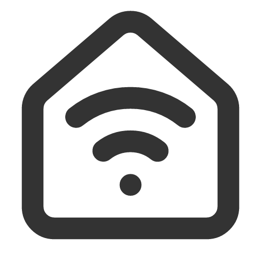 иконка house wifi, house, дом, wifi,