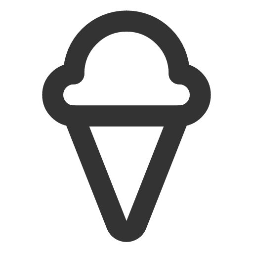 иконка ice cream cone, ice, лед, cream, мороженное, cone, дорожный конус,