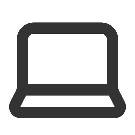 иконка laptop, ноутбук,