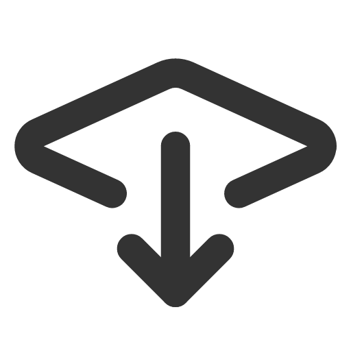 иконка layer arrow down, layer, arrow, стрелка, down,
