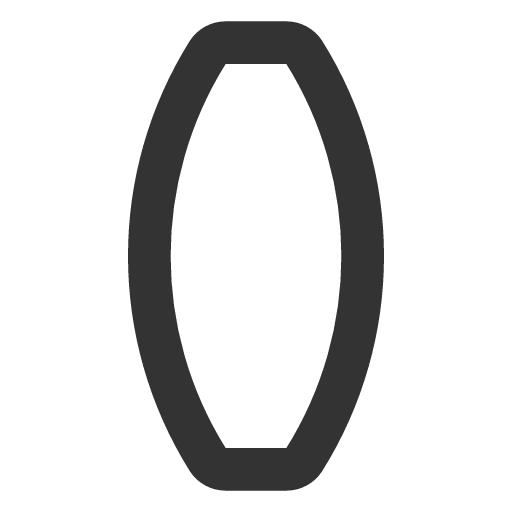 иконка lens convex, lens, convex,