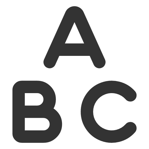 иконка letters,