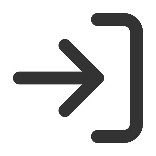 иконка log in, log, in, увеличить,