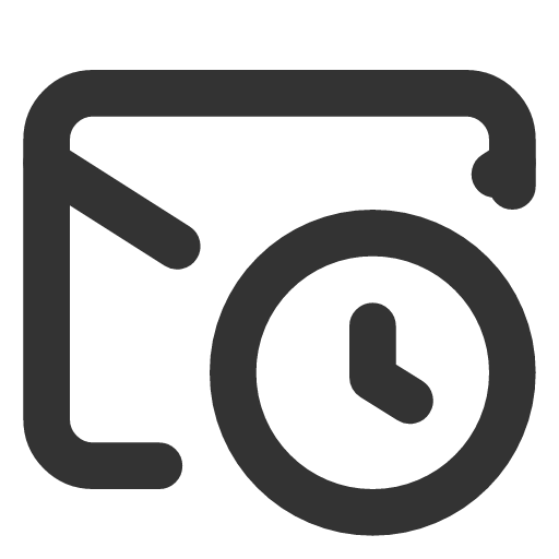 иконка mail clock, mail, почта, clock, часы,