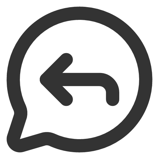 иконка message circle reply, message, сообщение, circle, reply, ответить,