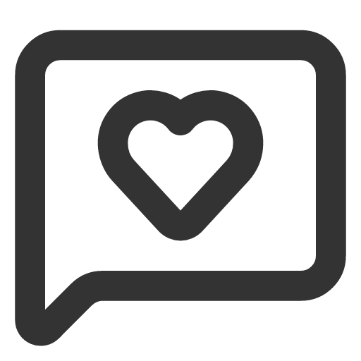 иконка message square heart, message, сообщение, square, heart, сердце,