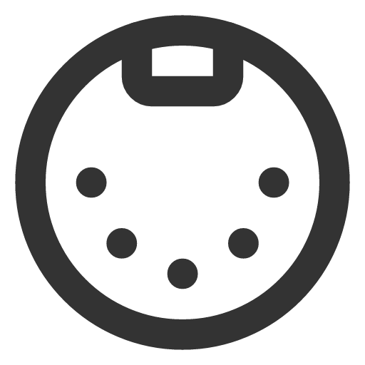 иконка midi port, midi, port,