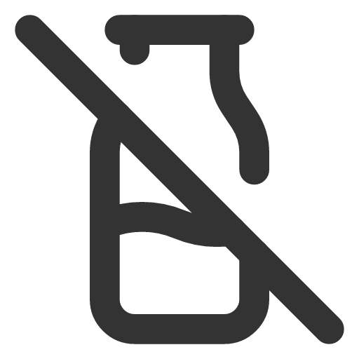 иконка milk off, milk, молоко, off,