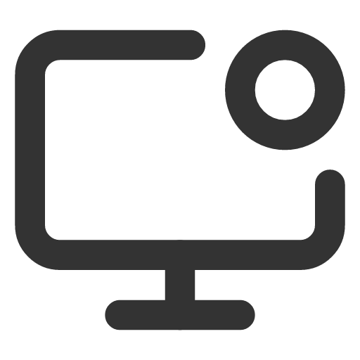 иконка monitor dot, monitor, монитор, dot,