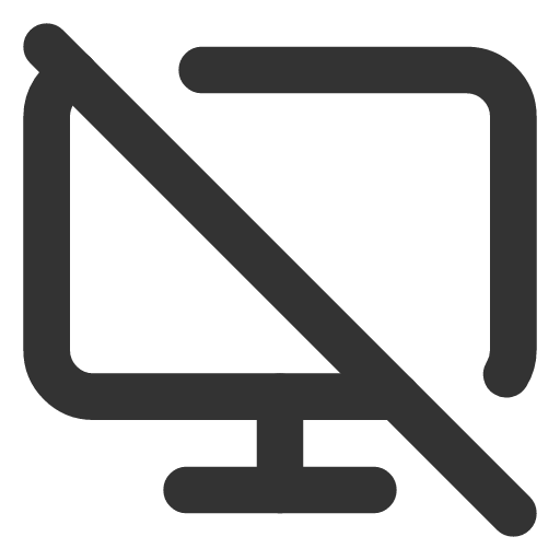 иконка monitor off, monitor, монитор, off,