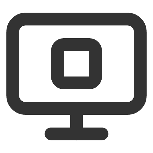 иконка monitor stop, monitor, монитор, stop, стоп,