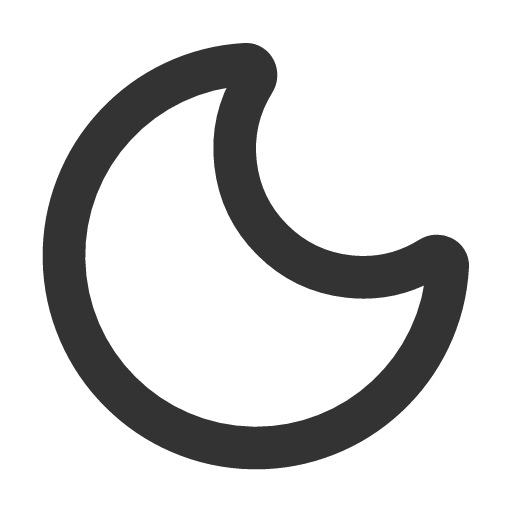 иконка moon, луна,