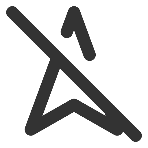 иконка navigation 2 off, navigation, навигация, off,