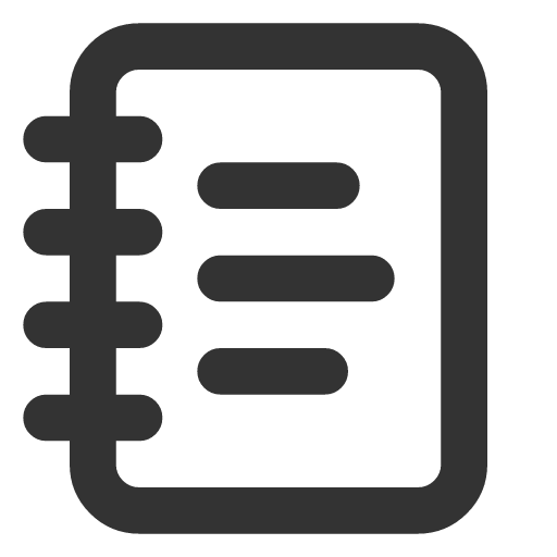 иконка notebook text, notebook, text, текст,