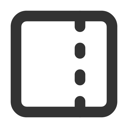 иконка panel right dashed, panel, right, стрелка, dashed,