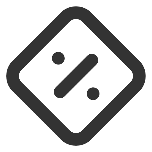 иконка percent diamond, percent, diamond, бриллиант,