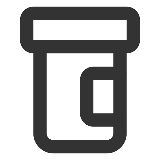 иконка pill bottle, pill, bottle,