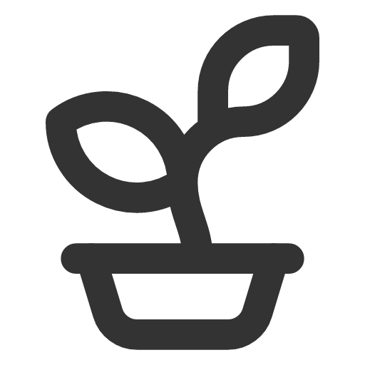 иконка plant pot, plant, цветочный горшок, pot,