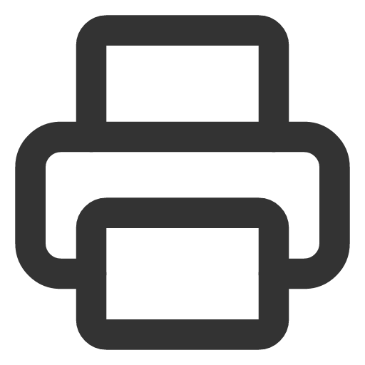 иконка printer, принтер,