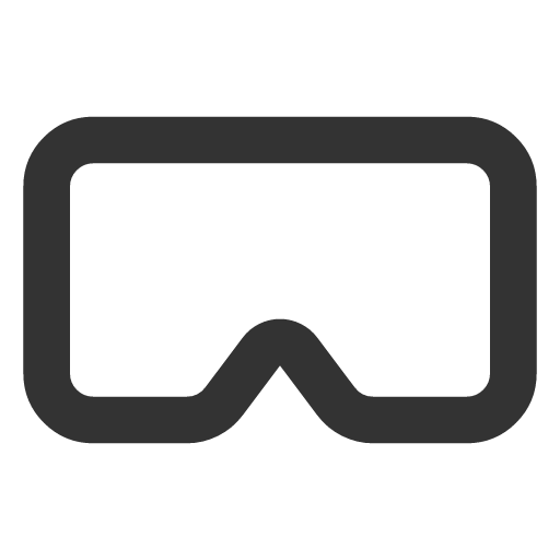 иконка rectangle goggles, rectangle, goggles,