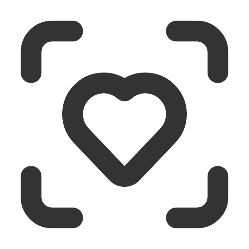 иконка scan heart, scan, heart, сердце,