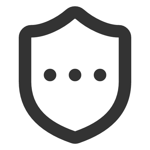 иконка shield ellipsis, shield, щит, ellipsis,