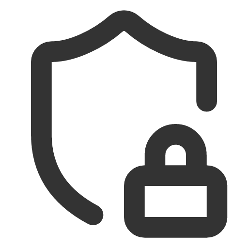 иконка shield lock, shield, щит, lock, замок,
